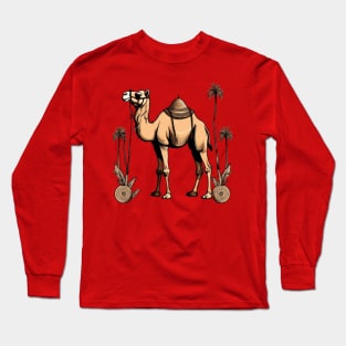 camel Long Sleeve T-Shirt